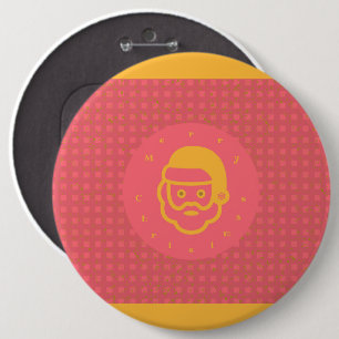 Frohe Weihnachten Button
