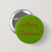 Frohe Weihnachten! Button (Vorne & Hinten)