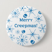 Frohe Weihnachten! Button (Vorderseite)