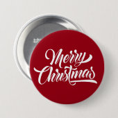 Frohe Weihnachten Button (Vorne & Hinten)