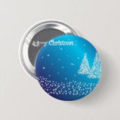 Frohe Weihnachten Button (Vorne & Hinten)