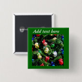 Frohe Weihnachten_ Button (Vorne & Hinten)