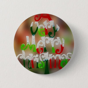 Frohe Weihnachten Button