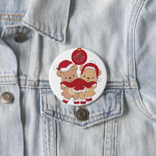 Frohe Weihnachten** Button (Beispiel)