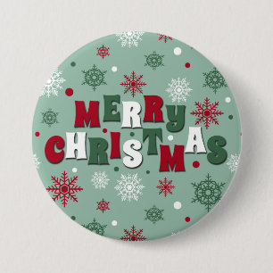 Frohe Weihnachten Button
