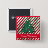Frohe Weihnachten Button (Vorne & Hinten)