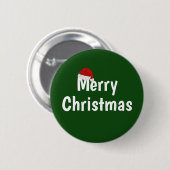 Frohe Weihnachten Button (Vorne & Hinten)