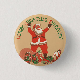 Frohe Weihnachten Button