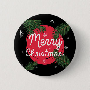 Frohe Weihnachten Button