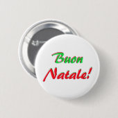 Frohe Weihnachten Button (Vorne & Hinten)