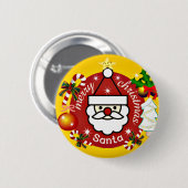 Frohe Weihnachten_Button Button (Vorne & Hinten)