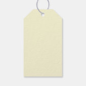 Frohe Weihnachten California Retro Holiday Geschenkanhänger (Rückseite)