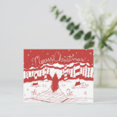 Frohe Weihnachten - Candy Cane Forest (Stehend Vorderseite)