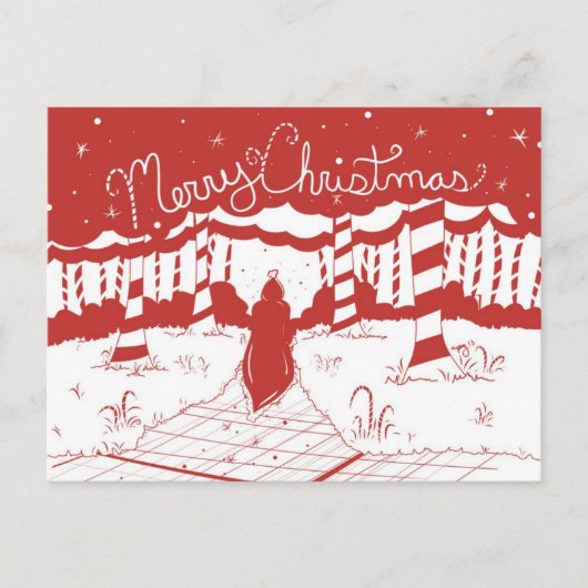 Frohe Weihnachten - Candy Cane Forest (Vorderseite)