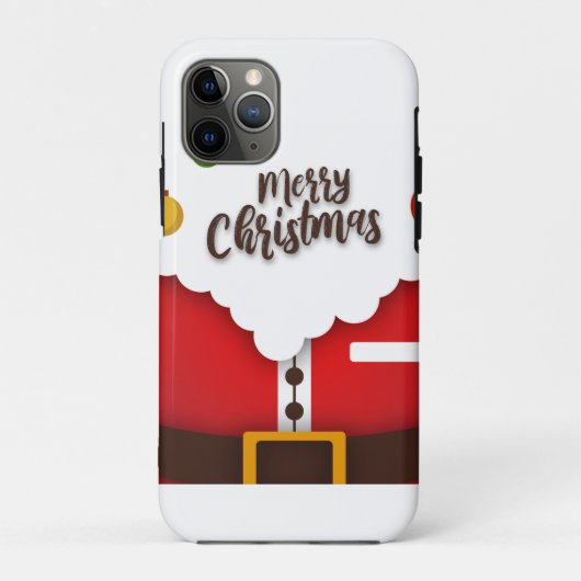 Frohe Weihnachten Case-Mate iPhone Hülle (Rückseite)