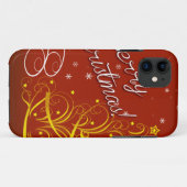 Frohe Weihnachten Case-Mate iPhone Hülle (Rückseite (Horizontal))