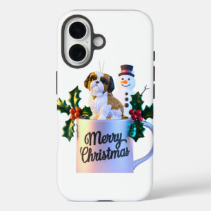 Frohe Weihnachten iPhone 16 Hülle