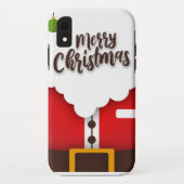 Frohe Weihnachten Case-Mate iPhone Hülle (Rückseite)