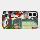 Frohe Weihnachten Case-Mate iPhone Hülle (Rückseite (Horizontal))