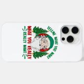 Frohe Weihnachten Case-Mate iPhone Hülle (Rückseite (Horizontal))