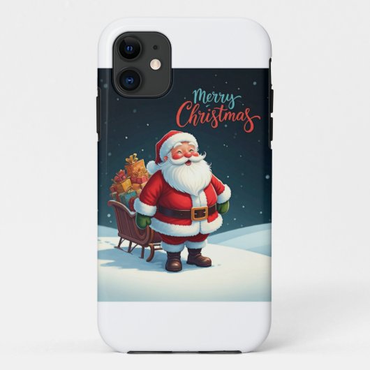 Frohe Weihnachten Case-Mate iPhone Hülle (Rückseite)
