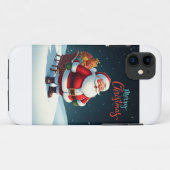 Frohe Weihnachten Case-Mate iPhone Hülle (Rückseite (Horizontal))