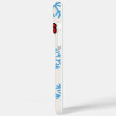 frohe Weihnachten Case-Mate iPhone Hülle (Rückseite / Links)