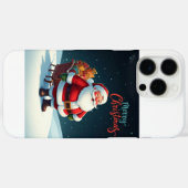 Frohe Weihnachten Case-Mate iPhone Hülle (Rückseite (Horizontal))