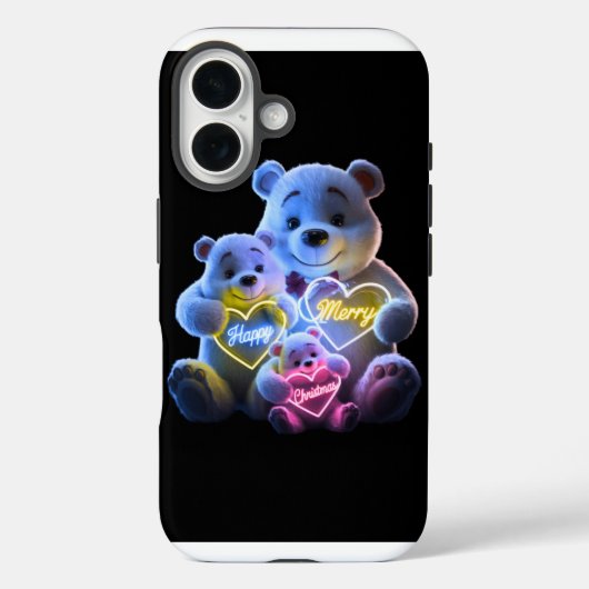 Frohe Weihnachten Case-Mate iPhone Hülle (Rückseite)