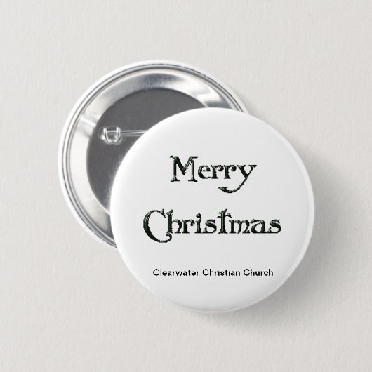 Frohe Weihnachten CCC Button (Vorne & Hinten)