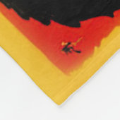 Frohe Weihnachten - Chat Noir Fleecedecke (Ecke)