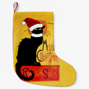 Frohe Weihnachten - Chat Noir Kleiner Weihnachtsstrumpf
