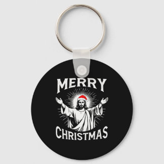 Frohe Weihnachten Christliche Jesus-Schlafanzüge P Schlüsselanhänger