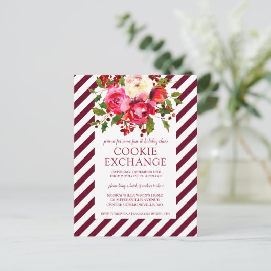 Frohe Weihnachten | Christmas Cookie Exchange (Stehend Vorderseite)