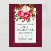 Frohe Weihnachten | Christmas Cookie Exchange Postkarte (Vorderseite)