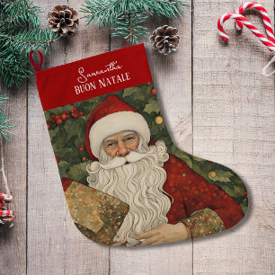 Frohe Weihnachten Christmas Großer Weihnachtsstrumpf