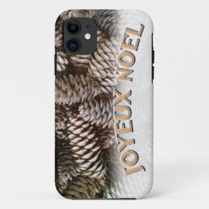 Frohe Weihnachten Christmas Holiday Pine Cone Case-Mate iPhone Hülle