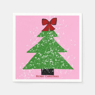 Frohe Weihnachten Cocktailserviette Serviette