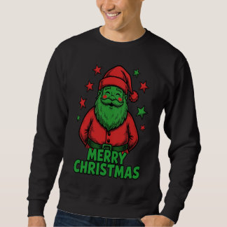 Frohe Weihnachten Comic-Feiertags-T-Shirt Sweatshirt