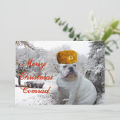 Frohe Weihnachten Comrad (Stehend Vorderseite)