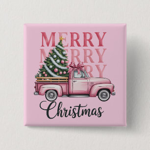 Frohe Weihnachten Coquette Schleife Weihnachtsferi Button