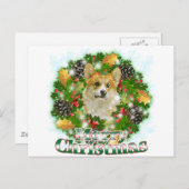 Frohe Weihnachten Corgi (Vorne/Hinten)