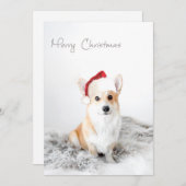 Frohe Weihnachten Corgi (Vorne/Hinten)