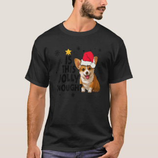 Frohe Weihnachten Corgi Ist Das Fröhlich Genug San T-Shirt