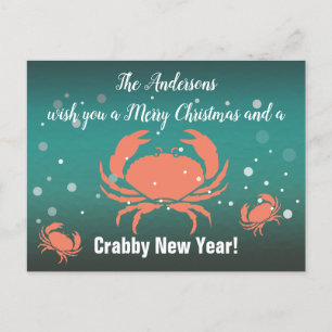 Frohe Weihnachten Crabby Neujahr!