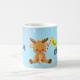 Frohe Weihnachten Cupid Reindeer Kaffeetasse