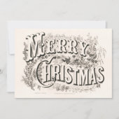 Frohe Weihnachten | Currier & Ives (Vorderseite)