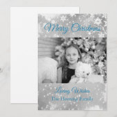 Frohe Weihnachten Custom Foto Loving Wünsche (Vorne/Hinten)