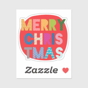 Frohe Weihnachten Custom - Urlaub Spaß Aufkleber