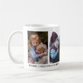 Frohe Weihnachten Daddy Personalisierte Custom Tas Kaffeetasse (Links)